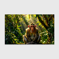 Бумага для упаковки Лесная обезьянка, цвет: 3D-принт