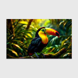 Бумага для упаковки Тукан на ветке, цвет: 3D-принт