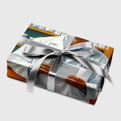 Бумага для упаковки Фармацевт у аптечных полок, цвет: 3D-принт — фото 2