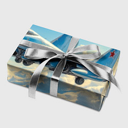 Бумага для упаковки Истребители в небесной лазури, цвет: 3D-принт — фото 2