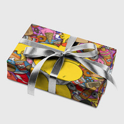 Бумага для упаковки Обжора Гомер, цвет: 3D-принт — фото 2