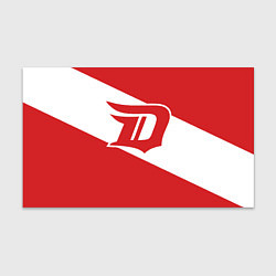 Бумага для упаковки Detroit Red Wings D, цвет: 3D-принт