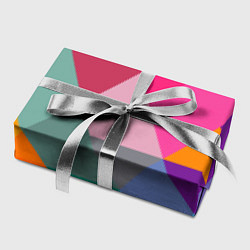 Бумага для упаковки Разноцветные полигоны, цвет: 3D-принт — фото 2