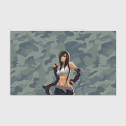 Бумага для упаковки Военная девушка Тифа Локхарт - Final Fantasy, цвет: 3D-принт