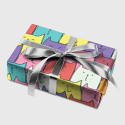 Бумага для упаковки Котики, цвет: 3D-принт — фото 2