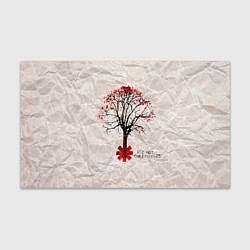 Бумага для упаковки RHCP: Red Tree, цвет: 3D-принт