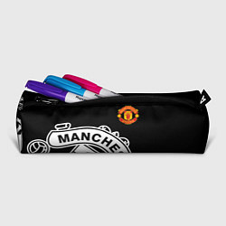 Пенал для ручек Man United: Black Collection, цвет: 3D-принт — фото 2