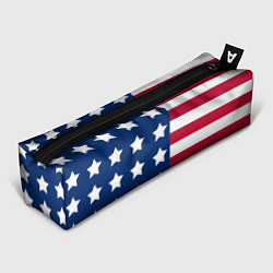 Пенал для ручек USA Flag, цвет: 3D-принт
