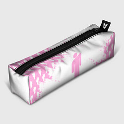 Пенал для ручек Billie Eilish: Pink Style, цвет: 3D-принт