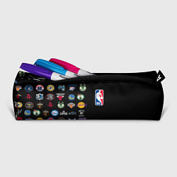 Пенал для ручек NBA Team Logos 2, цвет: 3D-принт — фото 2