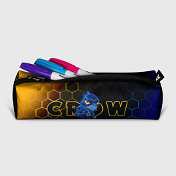 Пенал для ручек BRAWL STARS CROW ВОРОН, цвет: 3D-принт — фото 2