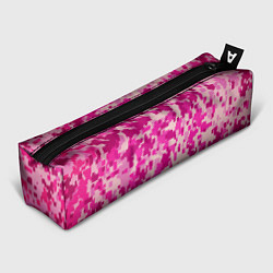 Пенал для ручек Розовый камуфляж, цвет: 3D-принт