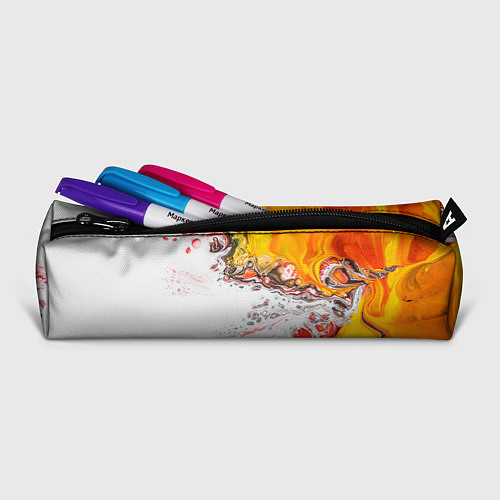 Пенал Рисунок желтой краской / 3D-принт – фото 2