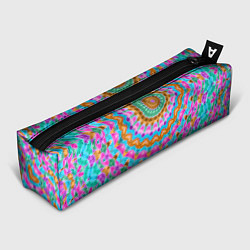 Пенал для ручек Разноцветный калейдоскоп, цвет: 3D-принт