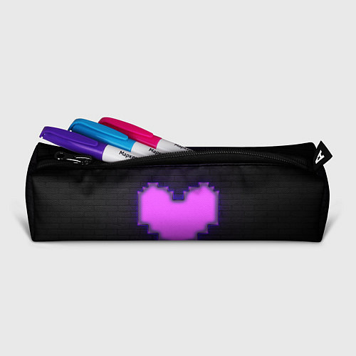 Пенал UNDERTALE PURPLE HEART / 3D-принт – фото 2