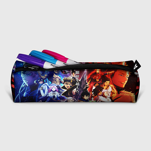 Пенал Черный клевер герои и вселенная Аста Юно / 3D-принт – фото 2