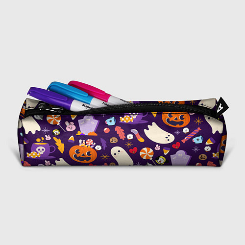 Пенал HALLOWEEN BTS BT21 PATTERN БТ21 БТС ХЕЛЛОУИН / 3D-принт – фото 2