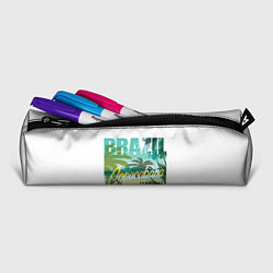 Пенал для ручек Тропический Рай Бразилии, цвет: 3D-принт — фото 2