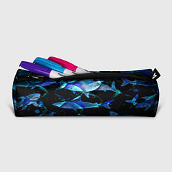 Пенал для ручек На дне морском Акулы, цвет: 3D-принт — фото 2