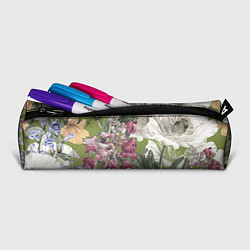 Пенал для ручек Цветы Ностальгический Весенний Узор, цвет: 3D-принт — фото 2