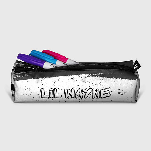 Пенал Рэпер Lil Wayne в стиле граффити / 3D-принт – фото 2