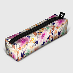 Пенал для ручек Summer floral pattern, цвет: 3D-принт