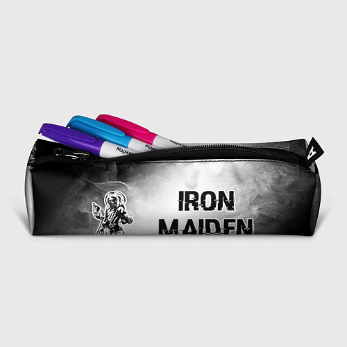 Пенал Iron Maiden Glitch на светлом фоне / 3D-принт – фото 2
