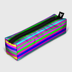 Пенал Multicolored neon bright stripes