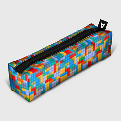 Пенал для ручек Конструктор мозаика, цвет: 3D-принт