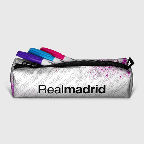 Пенал Real Madrid pro football: надпись и символ / 3D-принт – фото 2
