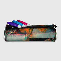 Пенал для ручек Картинный холст со множеством красок, цвет: 3D-принт — фото 2