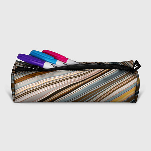 Пенал Colored wavy lines / 3D-принт – фото 2