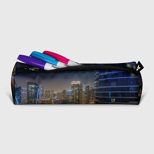 Пенал Ночной красочный город / 3D-принт – фото 2