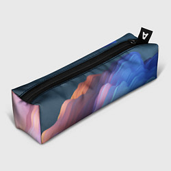 Пенал для ручек Волнообразные абстрактные субстанции, цвет: 3D-принт