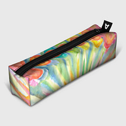 Пенал для ручек Акварельная абстракция цветение, цвет: 3D-принт