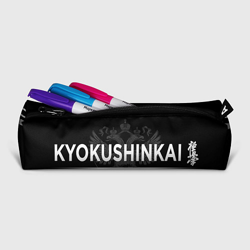 Пенал Киокушинкай карате - на черном фоне / 3D-принт – фото 2