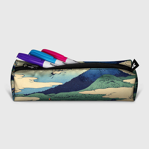 Пенал Журавли - японский художник Хокусай Фудзи / 3D-принт – фото 2