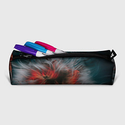 Пенал для ручек Абстрактные волны красок и дыма во тьме, цвет: 3D-принт — фото 2