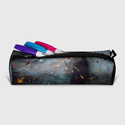 Пенал для ручек Тёмно-серый туман и краски, цвет: 3D-принт — фото 2