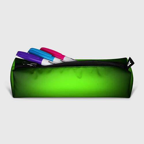 Пенал Кислотный зеленый с градиентом / 3D-принт – фото 2