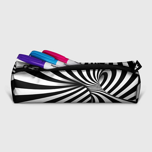Пенал Оптические иллюзии зебра / 3D-принт – фото 2