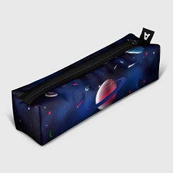 Пенал для ручек Космос, звёзды, цвет: 3D-принт
