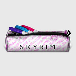 Пенал для ручек Skyrim pro gaming: надпись и символ, цвет: 3D-принт — фото 2