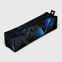 Пенал для ручек Blue black texture, цвет: 3D-принт