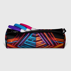 Пенал для ручек Неоновые трубы, цвет: 3D-принт — фото 2