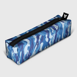 Пенал для ручек Blue military, цвет: 3D-принт