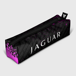 Пенал для ручек Jaguar pro racing: надпись и символ, цвет: 3D-принт