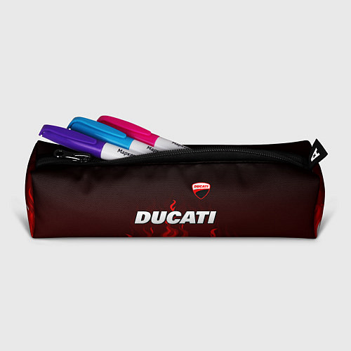 Пенал Ducati- красное пламя / 3D-принт – фото 2