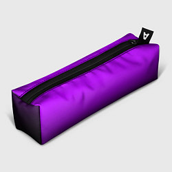 Пенал для ручек Градиент фиолетово-чёрный, цвет: 3D-принт