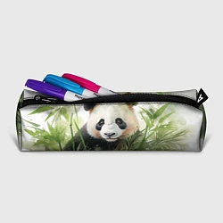 Пенал для ручек Панда акварель, цвет: 3D-принт — фото 2
